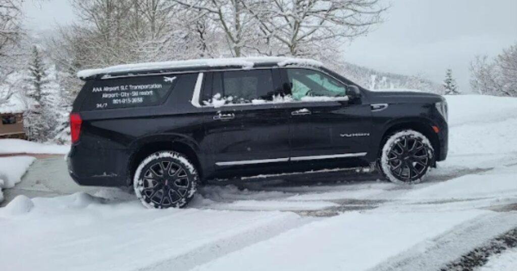Park City taxi cab by AAA Airport SLC Transportation providing reliable airport and city travel in Utah